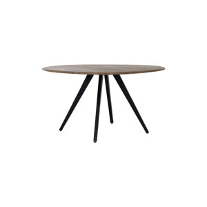 Okrúhly jedálenský stôl s doskou z akácie v prírodnej farbe ø 140 cm Mimoso – Light & Living