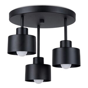 Čierne stropné svietidlo ø 12 cm Alastro – Nice Lamps