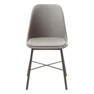 Svetlo šedá jedálenská stolička Whistler - Unique Furniture