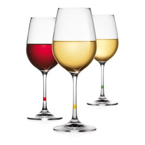Poháre na víno v súprave 6 ks 0.35 l Uno Vino – Tescoma