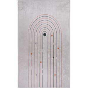 Krémovobiely umývateľný koberec 120x160 cm – Vitaus