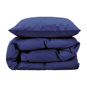 Modré bavlnené obliečky na jednolôžko/predĺžené 140x220 cm Cheerful – Södahl
