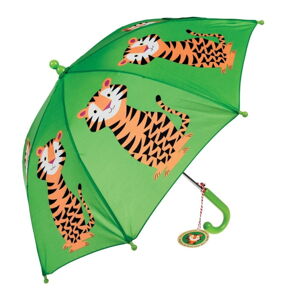 Detský dáždnik s rúčkou Ambiance Rex London Jim The Tiger, ⌀ 64 cm