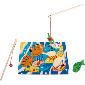 Detská drevená rybárska hra Legler
