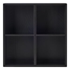 Čierna nástenná knižnica 68x68 cm Edge by Hammel – Hammel Furniture
