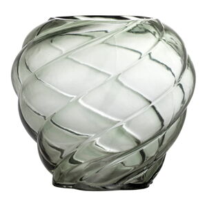 Svetlozelená sklenená váza Leyan – Bloomingville