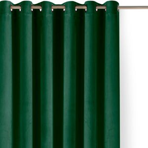 Zelený zamatový dimout záves 200x300 cm Velto – Filumi