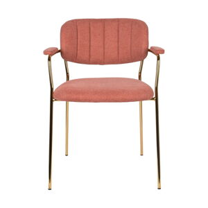 Ružové jedálenské stoličky v súprave 2 ks Jolien – White Label