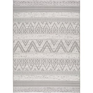 Sivý vonkajší koberec Universal Weave Geo, 77 x 150 cm