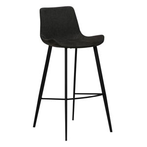 Čierna barová stolička DAN-FORM Denmark Hype, výška 101 cm