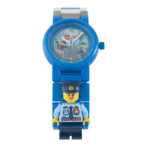 Detské hodinky s figúrkou LEGO® City Police Officer