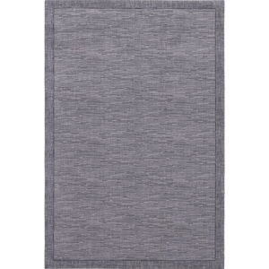 Tmavosivý vlnený koberec 133x180 cm Linea – Agnella