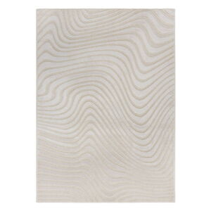 Béžový vlnený koberec 200x290 cm Channel - Flair Rugs