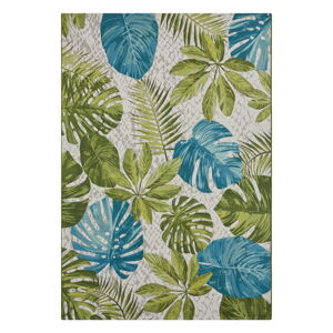 Zeleno-tyrkysový vonkajší koberec 235x160 cm Flair - Hanse Home