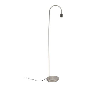 Stojacia lampa v striebornej farbe Bahne & CO Funky, výška 150 cm