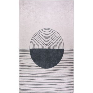 Krémovobiely umývateľný koberec 120x160 cm – Vitaus