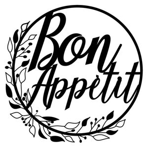 Kovová nástenná dekorácia Bon Appetit – Wallity