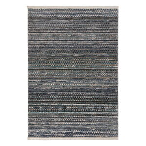 Modrý okrúhly koberec 230x230 cm Camino – Flair Rugs
