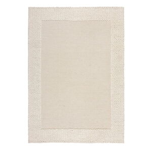 Béžový vlnený koberec 230x160 cm Rue - Flair Rugs