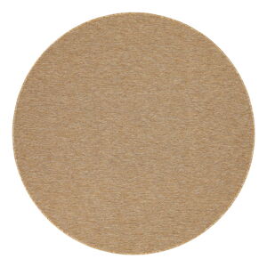 Hnedobéžový okrúhly vonkajší koberec ø 160 cm Vagabond™ - Narma
