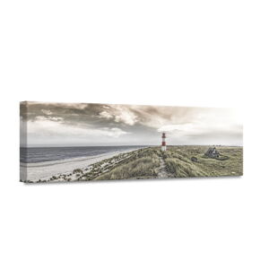 Obraz Styler Canvas By The Sea Beacon View, 45 × 140 cm