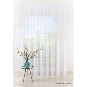 Biela záclona 140x260 cm Michelle – Mendola Fabrics
