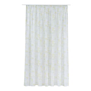 Žltá/biela záclona 300x260 cm Fairy – Mendola Fabrics