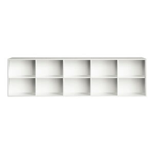 Biela závesná knižnica 220x61 cm Mistral – Hammel Furniture