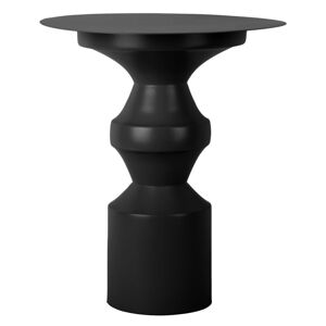 Kovový okrúhly odkladací stolík ø 40,5 cm Chess King – Leitmotiv