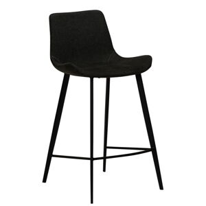 Čierna barová stolička DAN-FORM Denmark Hype, výška 91 cm