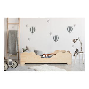 Detská posteľ z borovicového dreva Adeko BOX 10, 70 × 160 cm