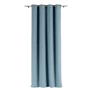 Modrý záves 140x245 cm Riva – Mendola Fabrics