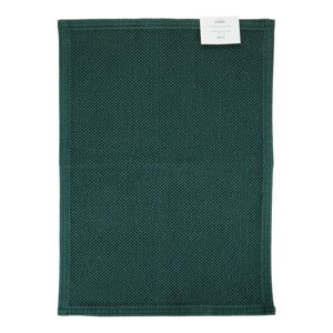 Zelená bavlnená kúpeľňová predložka Bahne & CO, 70 x 50 cm