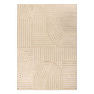 Béžový vlnený koberec 200x290 cm Zen Garden - Flair Rugs