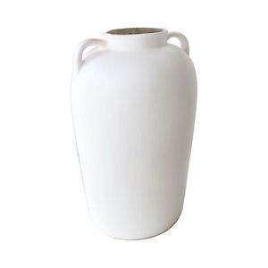 Biela keramická váza Rulina Pottle