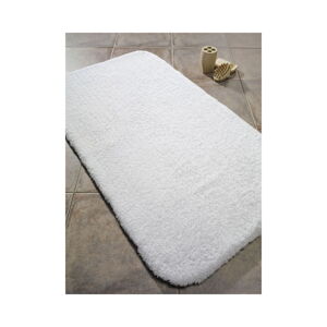 Biela predložka do kúpeľne Confetti Bathmats Organic 1500, 60 x 90 cm