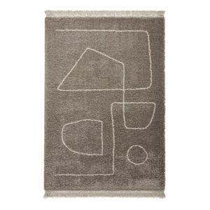 Sivý koberec Think Rugs Boho, 120 x 170 cm