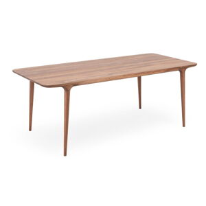 Jedálenský stôl z orechového dreva 90x180 cm Fawn - Gazzda