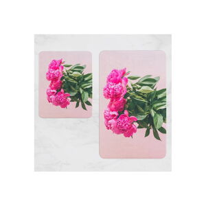 Ružové kúpeľňové predložky v súprave 2 ks - Oyo Concept