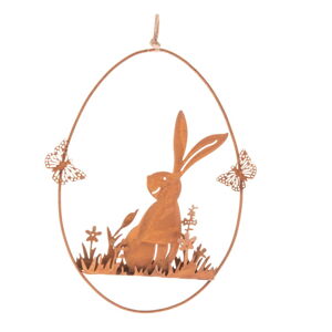Kovový závesný zajac - Dakls