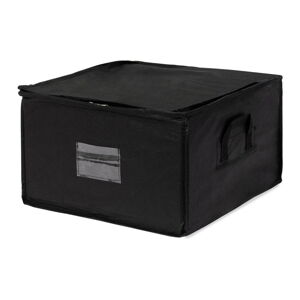 Čierny úložný box so zapínaním na zips Compactor Compress Pack, 125 l