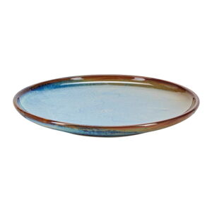 Modrý porcelánový tanier Bahne & CO Space, ø 21 cm