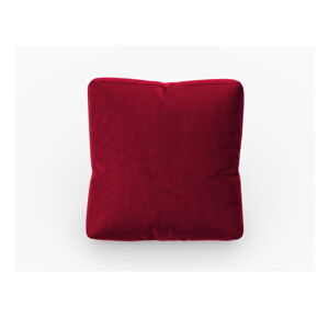 Červený zamatový vankúš k modulárnej pohovke Rome Velvet - Cosmopolitan Design